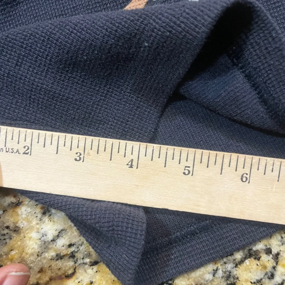 Mickey & Co Vintage Goofy Baseball Thermal Waffle Knit Shorts Kids 4T Navy Black